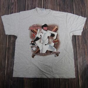 Vintage Baltimore Orioles Shirt Mens Large Gray MLB Baseball Cal Ripken Jr Delta